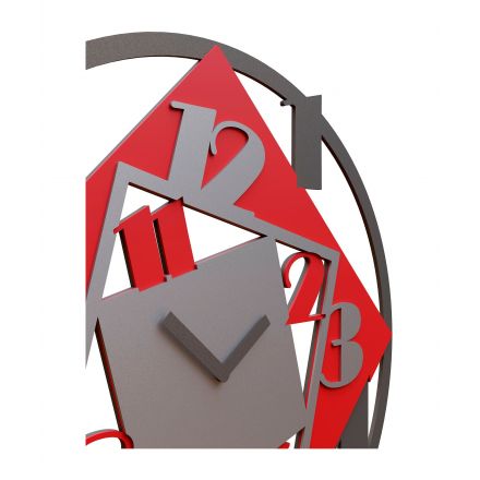 Wall Clock Demetra de Callea Design ruby