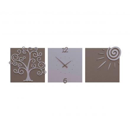 Wall Clock Tree Of Life de Callea Design aluminium