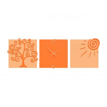 Wall Clock Tree Of Life de Callea Design terracotta