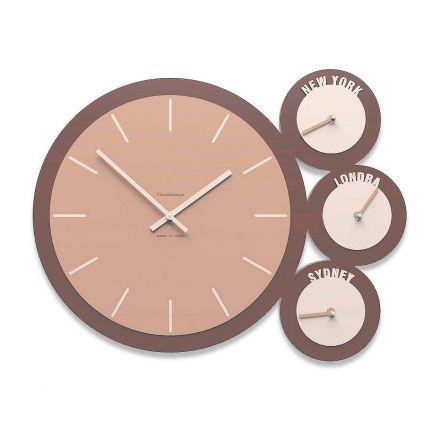 Time Zone Clock London de Callea Design sand