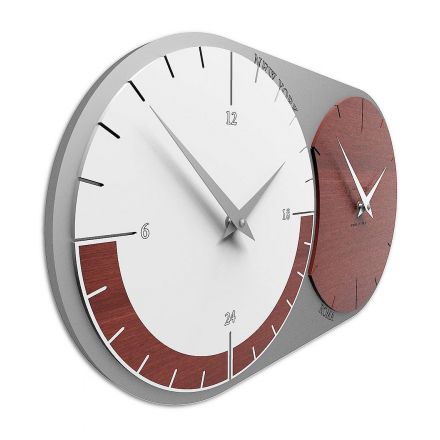 World Clock 2 de Callea Design wengé oak