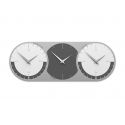 World Clock 3 de Callea Design quartz grey