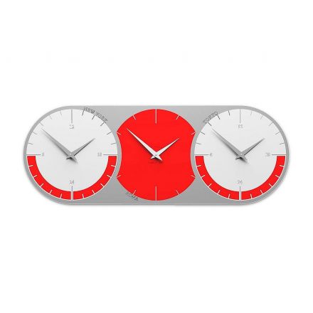 World Clock 3 de Callea Design ruby