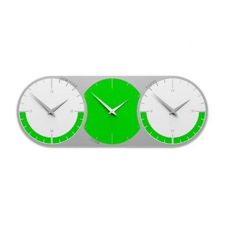 World Clock 3 de Callea Design apple green