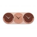 World Clock 3 de Callea Design black walnut