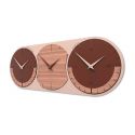 World Clock 3 de Callea Design black walnut