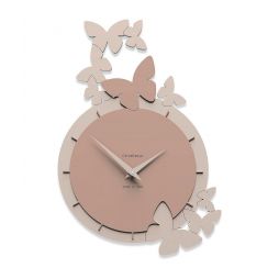 Dancing Butterflies Clock de Callea Design dove grey