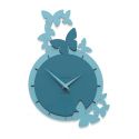 Dancing Butterflies Clock de Callea Design mid blue