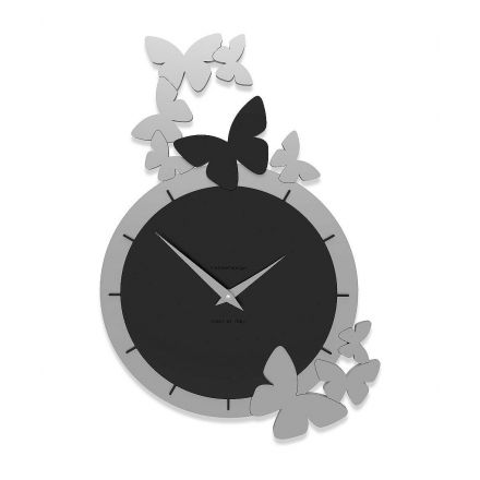 Dancing Butterflies Clock de Callea Design black