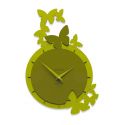 Dancing Butterflies Clock de Callea Design olive green