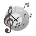 Wall Clock Bellini de Callea Design quartz grey