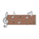 Keyholder Tartini de Callea Design aluminium