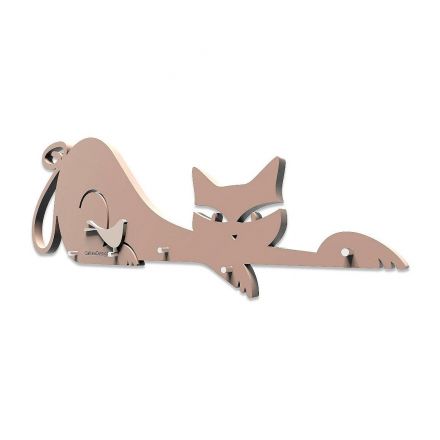 Keyholder Cat de Callea Design dove grey