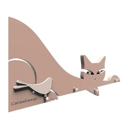 Keyholder Cat de Callea Design dove grey