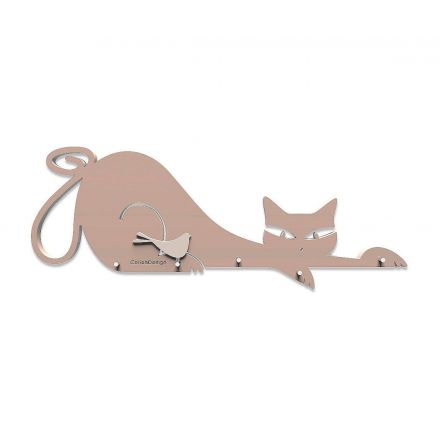 Keyholder Cat de Callea Design dove grey