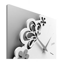 Wall Clock Little Merletto de Callea Design white