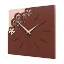 Wall Clock Little Merletto de Callea Design chocolate