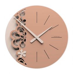 Wall Clock Big Merletto de Callea Design caffelatte