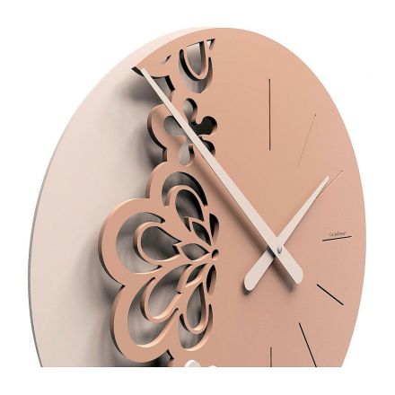 Wall Clock Big Merletto de Callea Design caffelatte