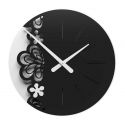 Wall Clock Big Merletto de Callea Design black