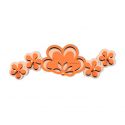 Keyholder Merletto de Callea Design terracotta