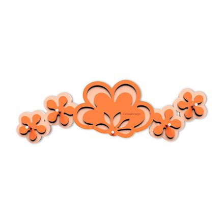 Keyholder Merletto de Callea Design terracotta