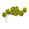 Keyholder Merletto de Callea Design olive green