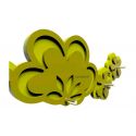 Keyholder Merletto de Callea Design olive green