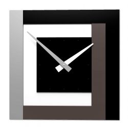 Clock40 Stripes de Callea Design black
