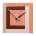 Clock40 Stripes de Callea Design black walnut