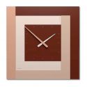 Clock63 Stripes de Callea Design chocolate