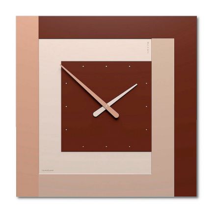 Clock63 Stripes de Callea Design chocolate