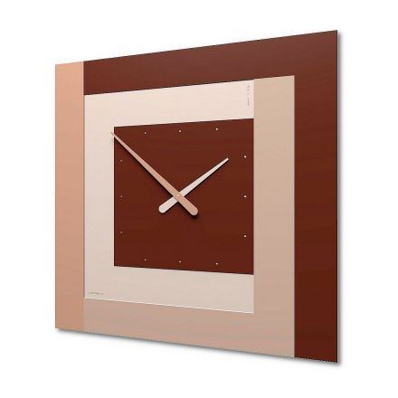 Clock63 Stripes de Callea Design chocolate