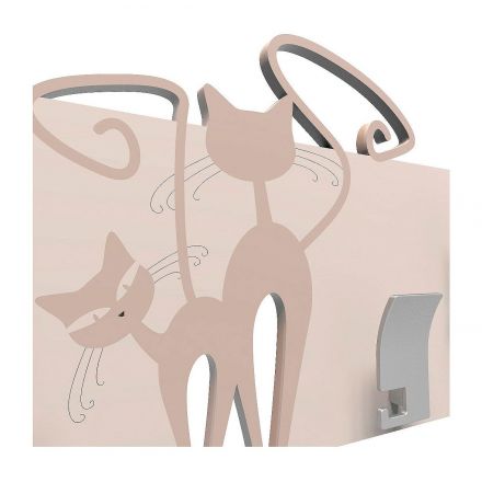 Coat Rack Cat Ancho de Callea Design dove grey