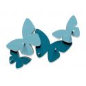 Keyholder Butterfly de Callea Design mid blue