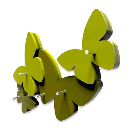 Keyholder Butterfly de Callea Design olive green