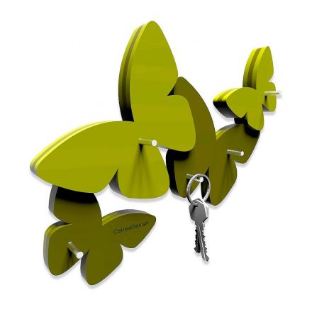 Keyholder Butterfly de Callea Design olive green