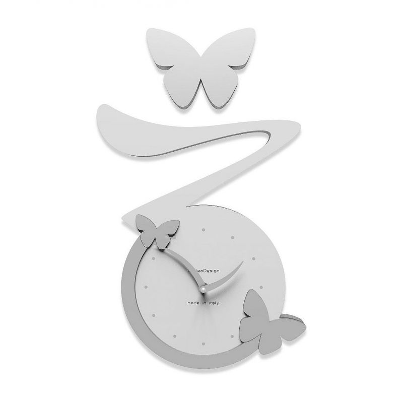 Butterfly Clock de Callea Design white