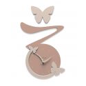 Butterfly Clock de Callea Design dove grey