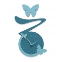 Butterfly Clock de Callea Design mid blue