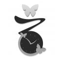 Butterfly Clock de Callea Design black