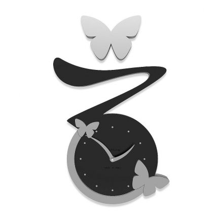 Butterfly Clock de Callea Design black