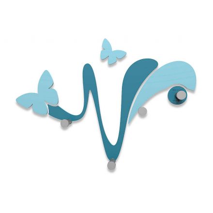 Coat Rack Butterfly de Callea Design mid blue