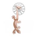 Wall Clock Hanging Gecko de Callea Design sand