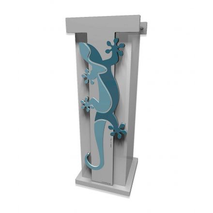 Umbrella Holder Gecko de Callea Design powder blue