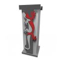 Umbrella Holder Gecko de Callea Design ruby