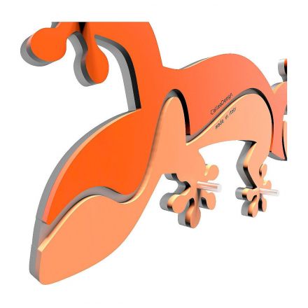 Keyholder Gecko de Callea Design light peach