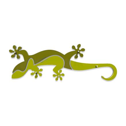 Keyholder Gecko de Callea Design cedar green