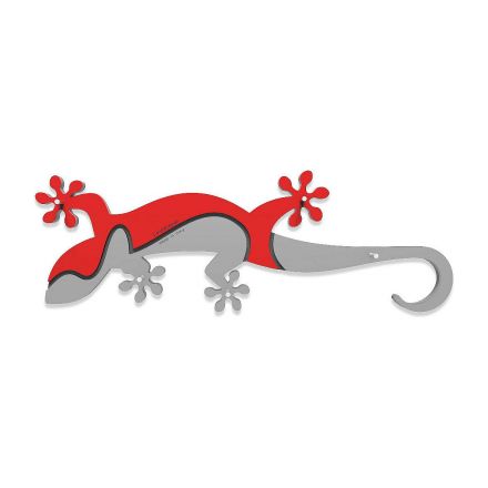 Keyholder Gecko de Callea Design ruby