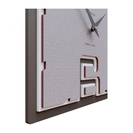 Wall Clock Breath de Callea Design pinstripe